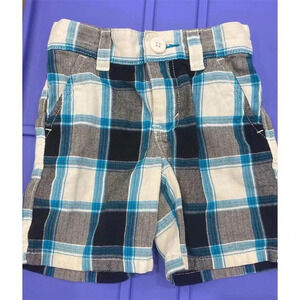 Tony Hawk Boys Plaid Chino Shorts Size 2T Multicolor